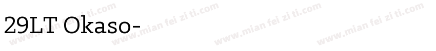 29LT Okaso字体转换